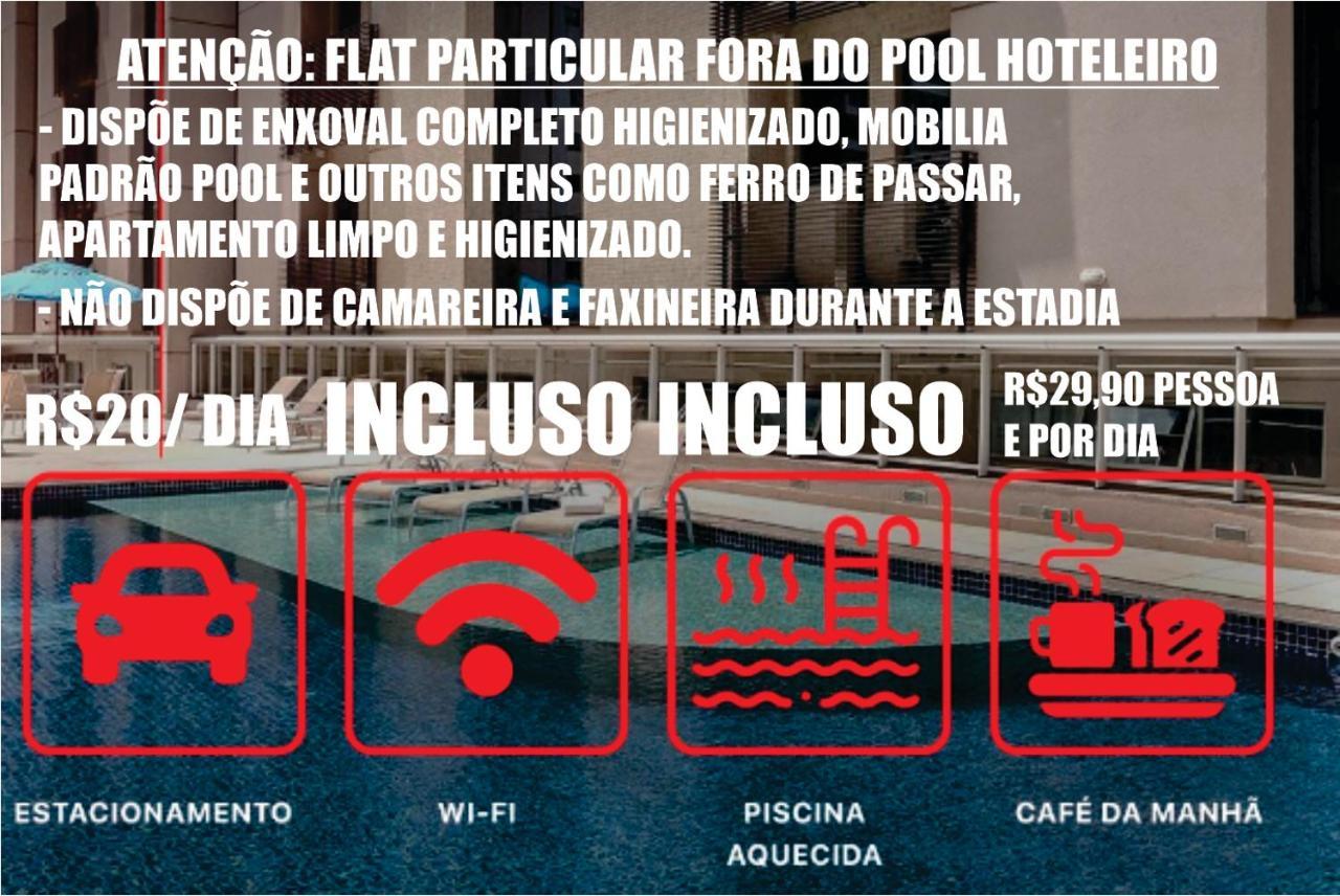S4 Aguas Claras Flat Particular Fora Do Pool Hotel 4*